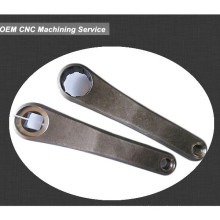 OEM 7075 aluminum forging shaft casting parts precision machining